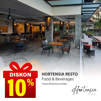 Special Offer HORTENSIA RESTO