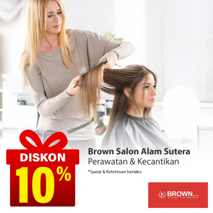 Special Offer BROWN SALON ALAM SUTERA