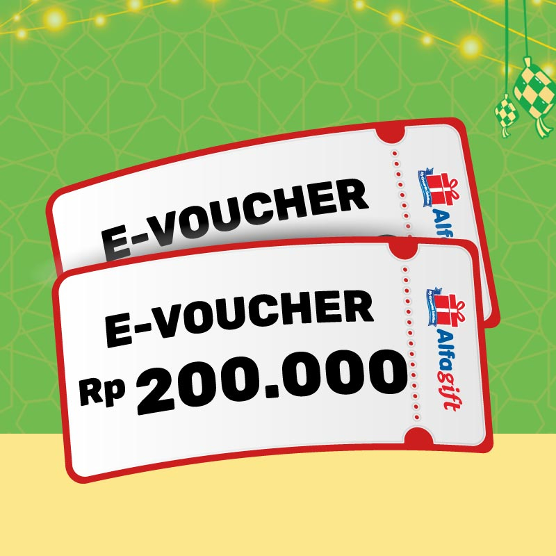 Icon reward E-Voucher Alfagift Rp200.000