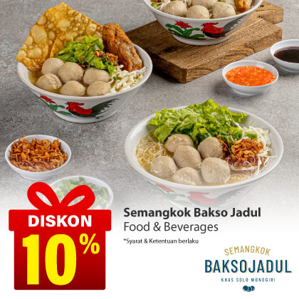 Special Offer SEMANGKOK BAKSO JADUL