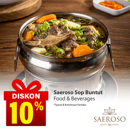 Special Offer SAEROSO RESTO & VENUE
