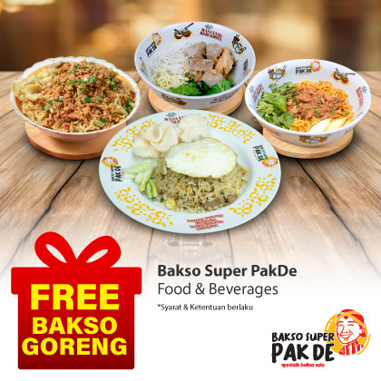 Special Offer BAKSO SUPER PAKDE