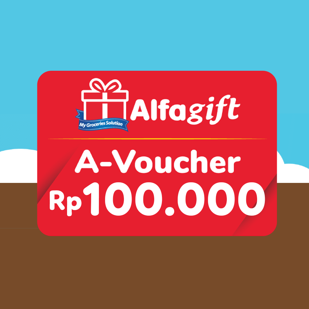 Icon reward Voucher Belanja Alfagift Rp100.000