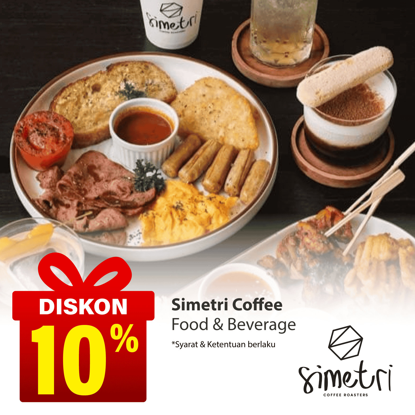 Special Offer SIMETRI COFFEE