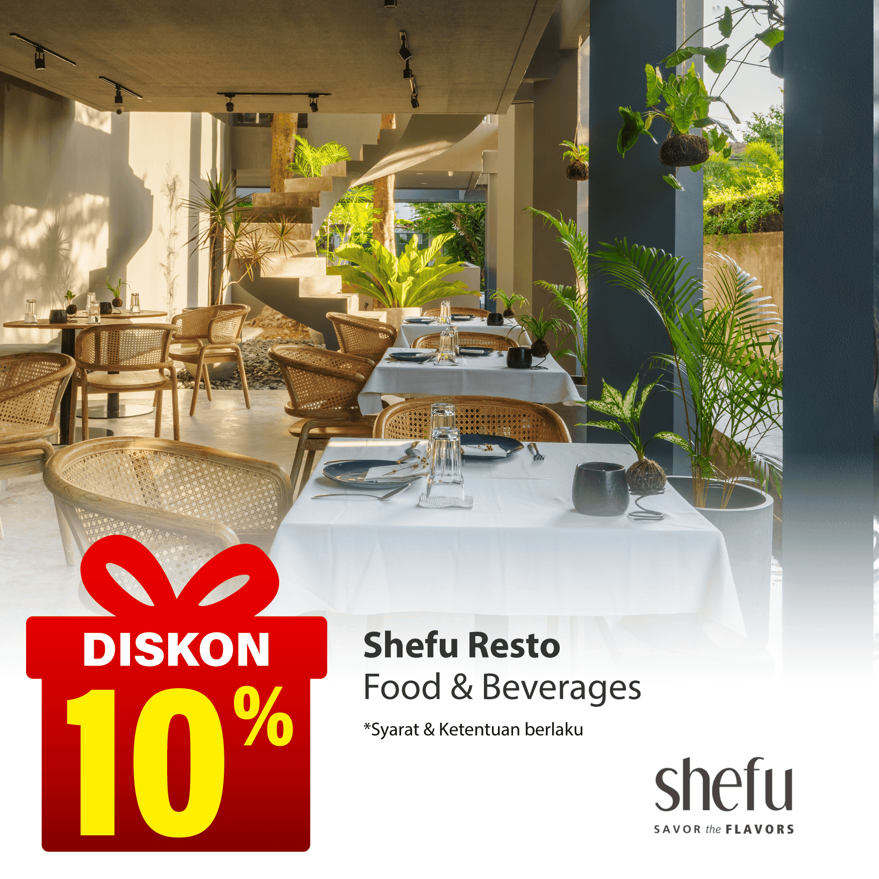 Special Offer SHEFU RESTO