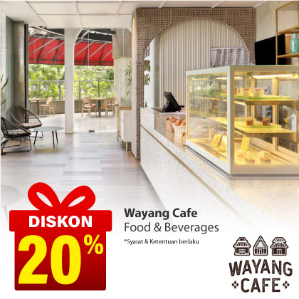 Special Offer WAYANG CAFE